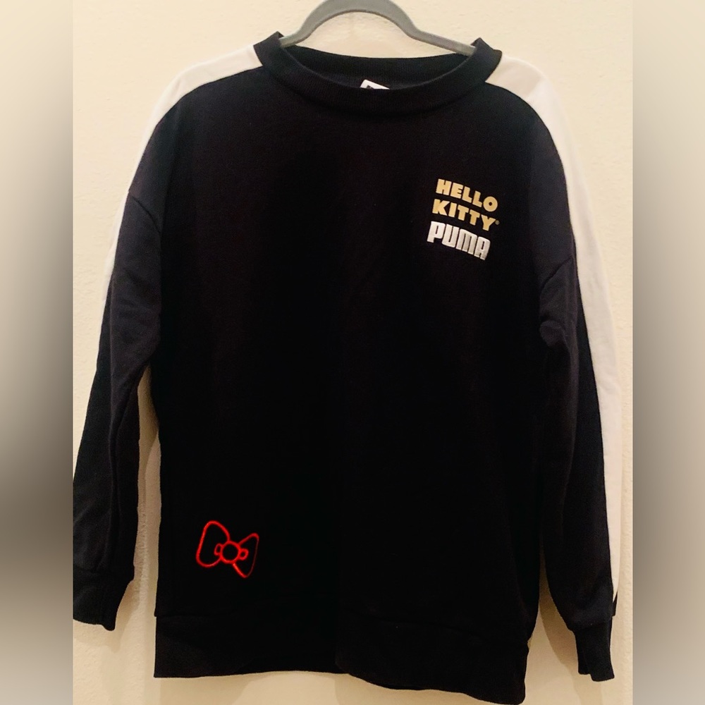 PUMA hello kitty crew neck sweatshirt